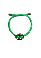 Bean Bracelet | Forest Green