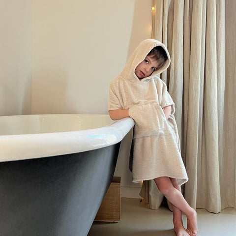 BUBBLY PONCHO | BONJOUR BEIGE