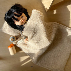 CUTEY DOLL TEDDY BED SET