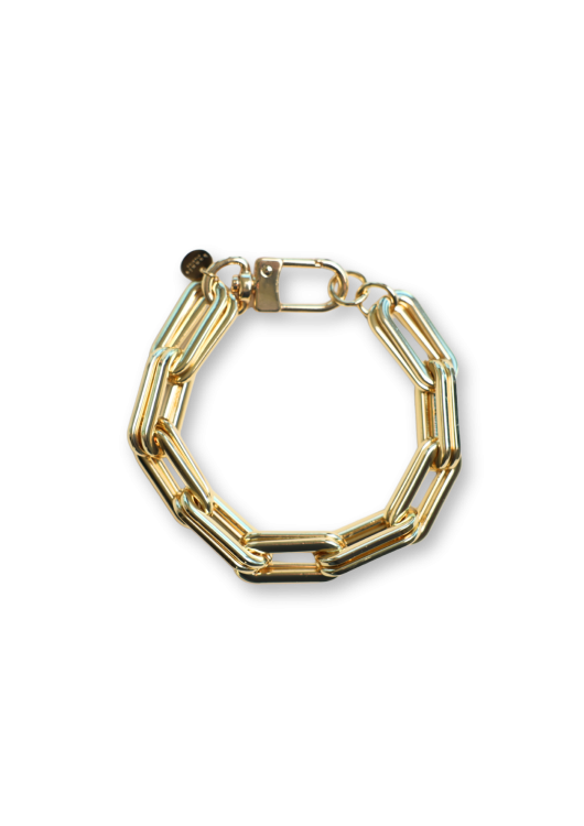 Schakelarmband | Goud