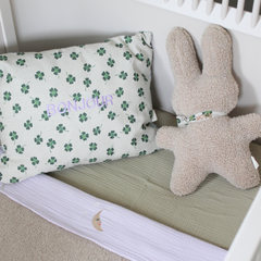 FITTED SHEET COT  | MORNING MOSS