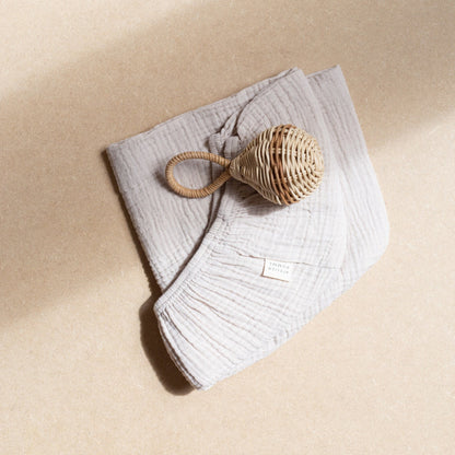 Fitted sheet crib bonjour beige 