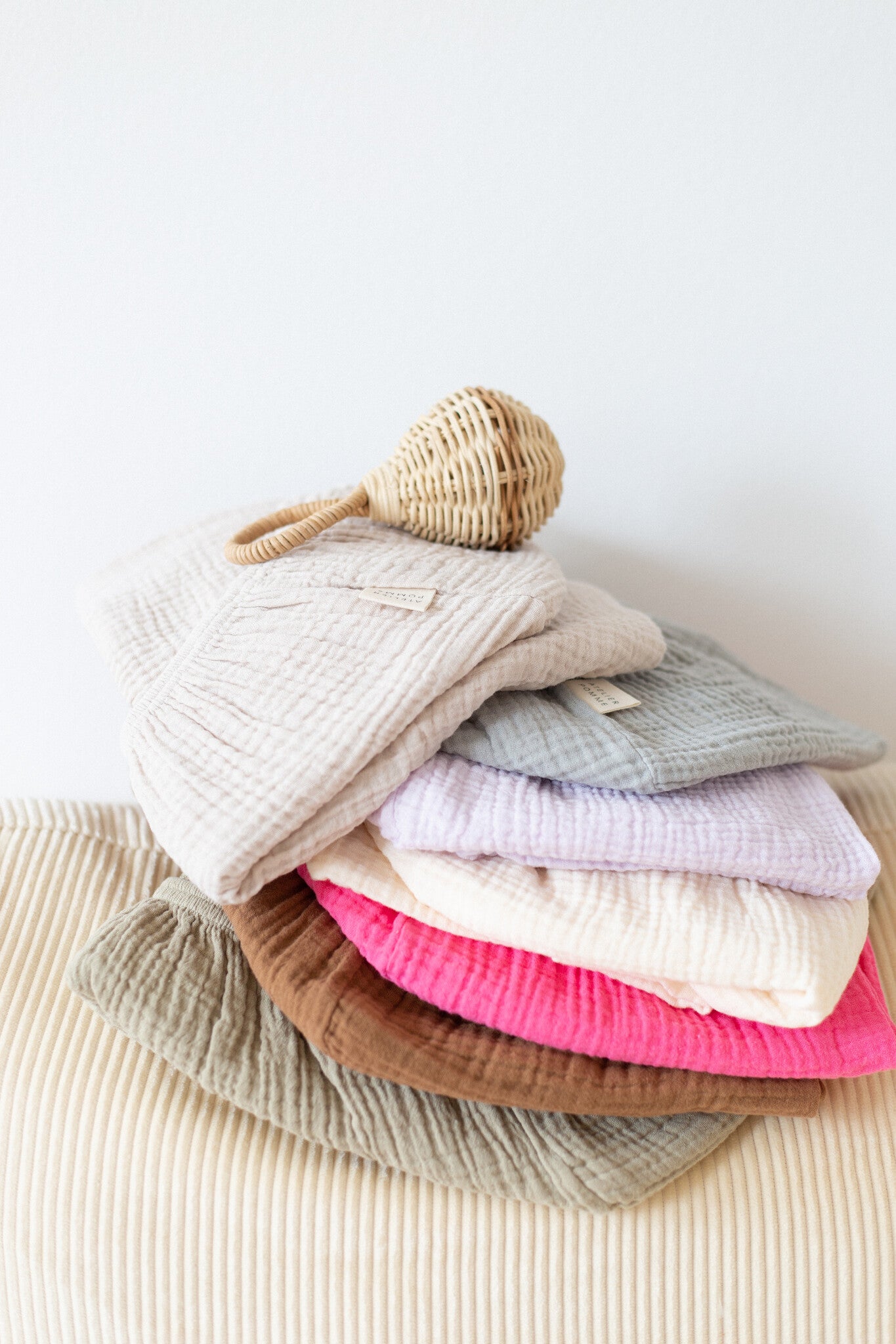 Fitted sheet crib lucky lila 