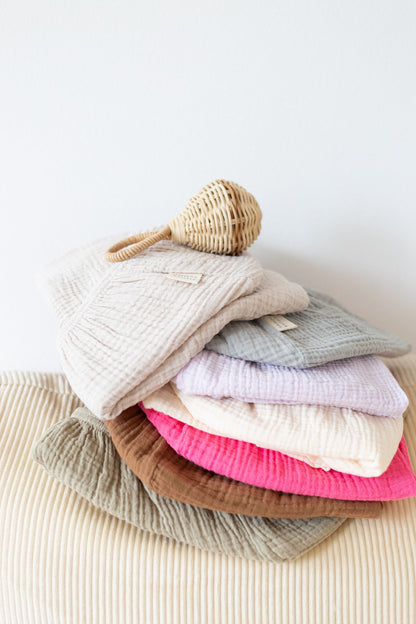 Fitted sheet crib lucky lila 