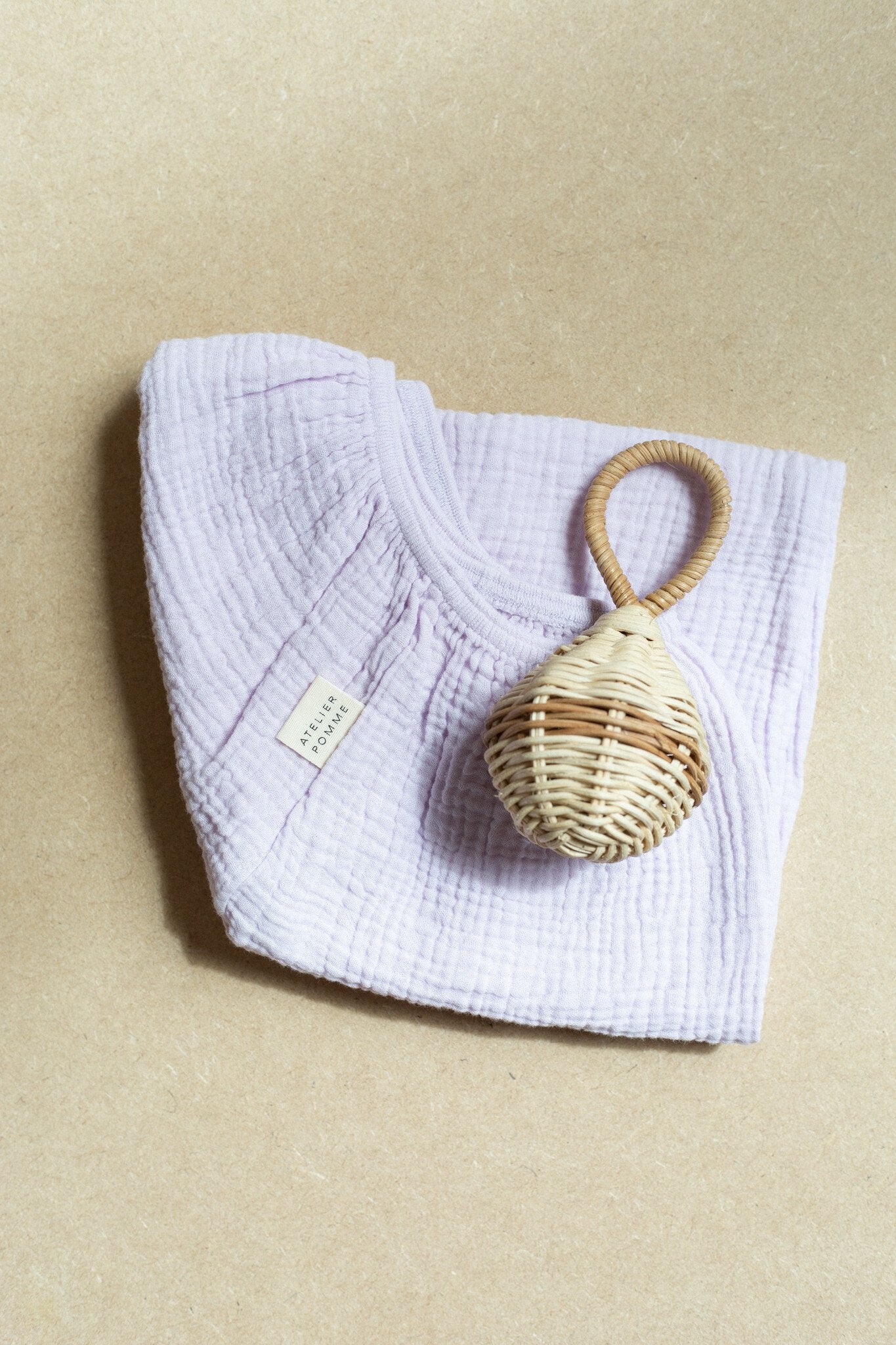 Fitted sheet crib lucky lila 