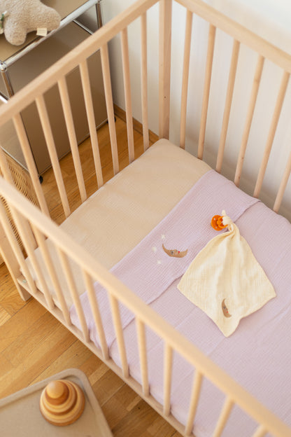 Flat sheet cot lucky lila 