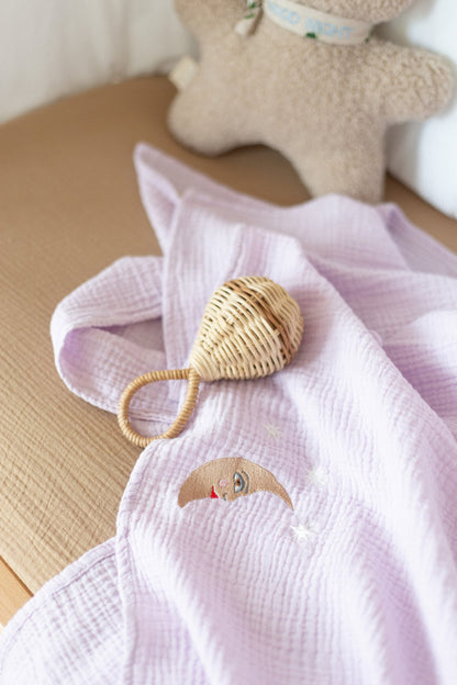 Flat sheet cot lucky lila 