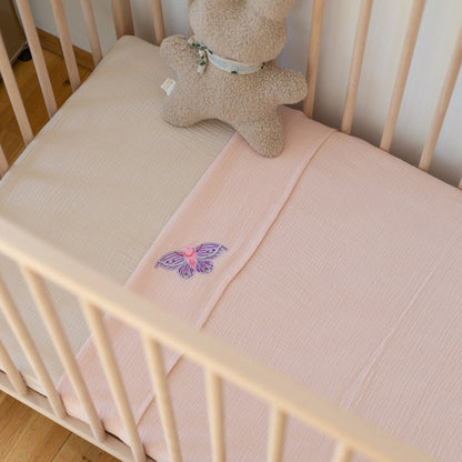 Flat sheet cot pinky promise 