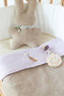 Flat sheet crib lucky lila 