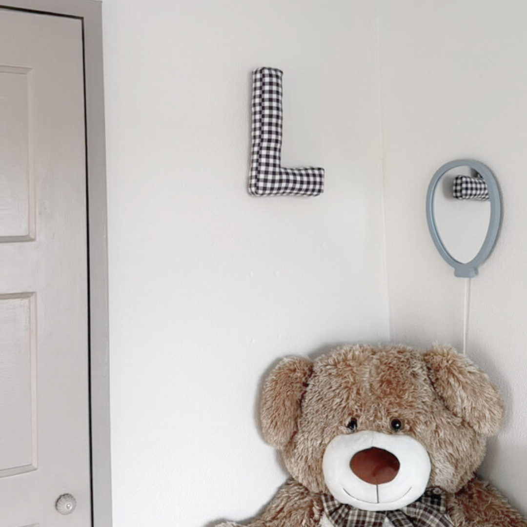 Een letter voor aan de muur 