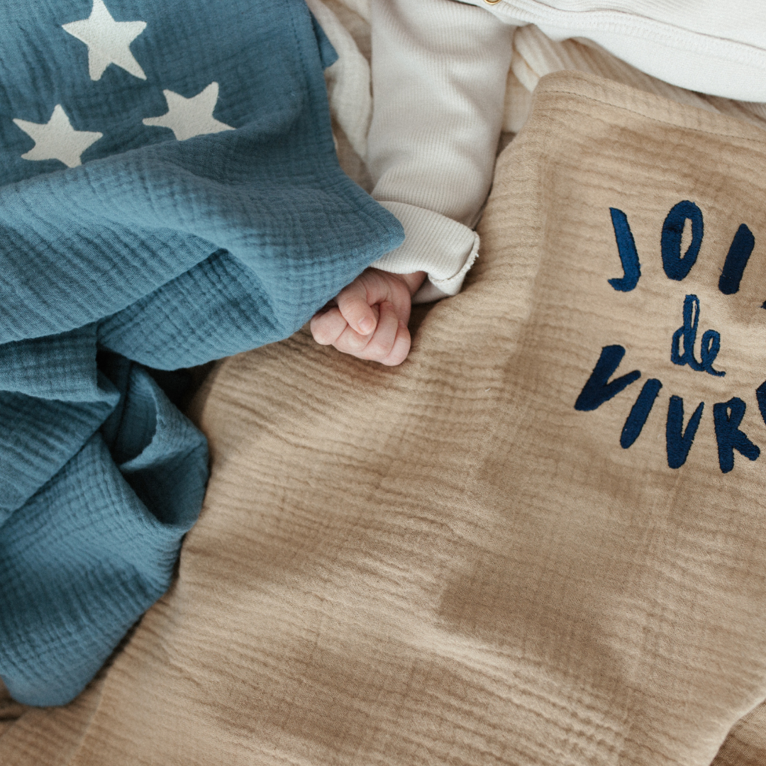 Huge towel misty blue 