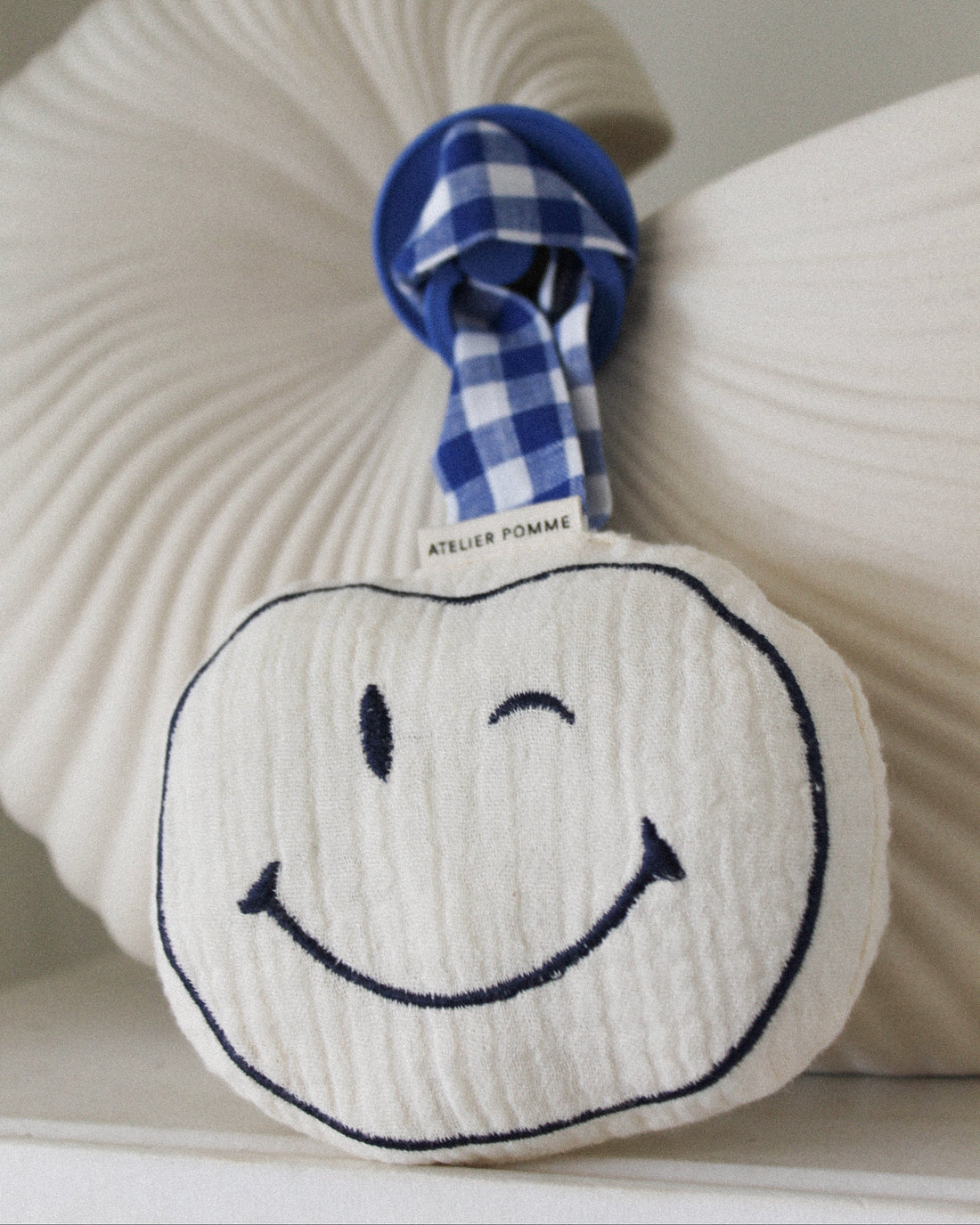 PACIFIER CLOTH POMME | BOOGIE BLUE