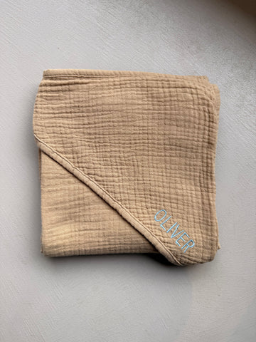 SAMPLE SALE | BATH TOWEL FINE BROWN