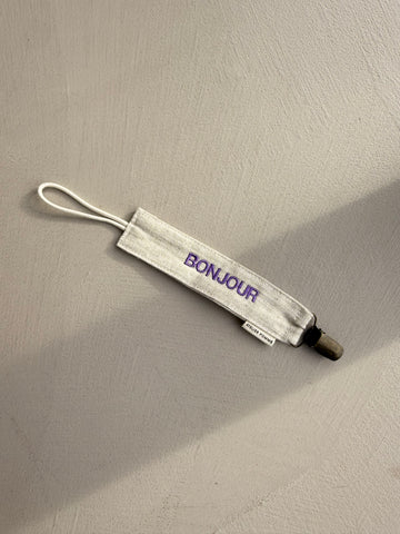 SAMPLE SALE | PACIFIER LOVELY LINEN