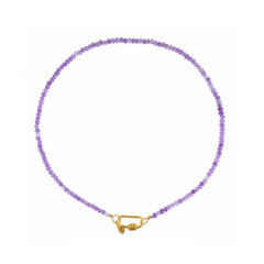 JADE  NECKLACE | PURPLE