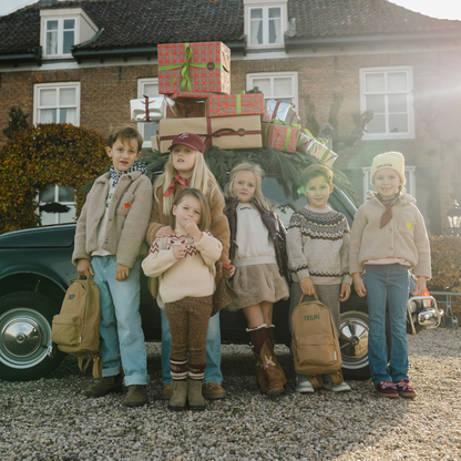 KIDS CAP BURGUNDY | ÉDITION DE NOËL
