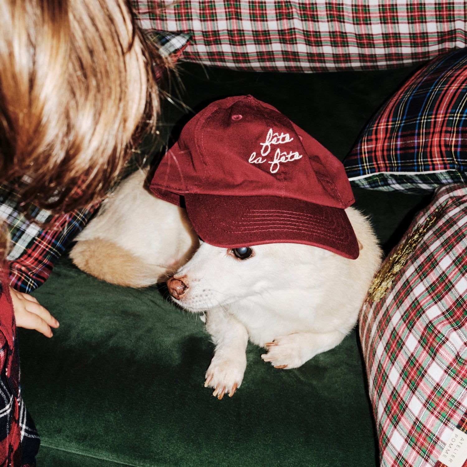KIDS CAP BURGUNDY | ÉDITION DE NOËL