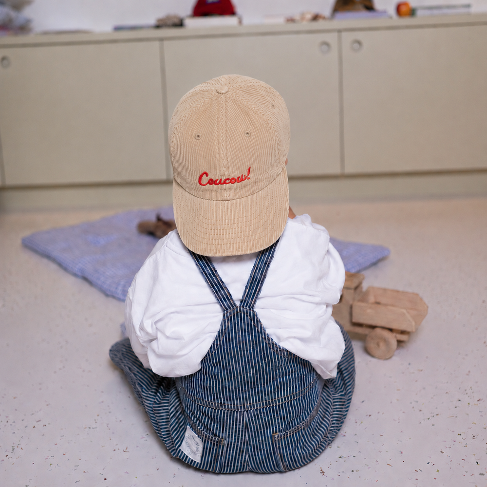 Kids cap | Bonjour Beige