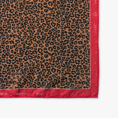 LEOPARD SCARF