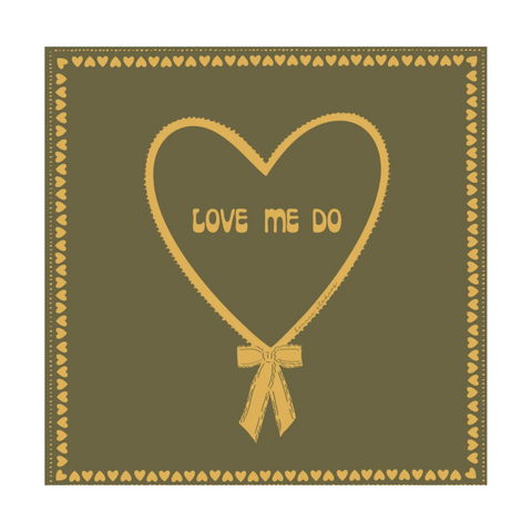 LOVE ME DO SCARF