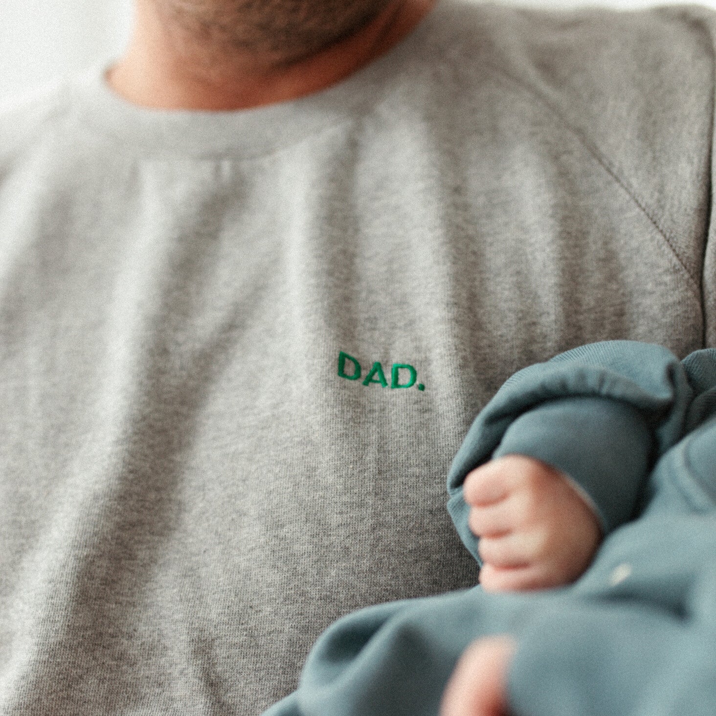 Grijze mannen sweater