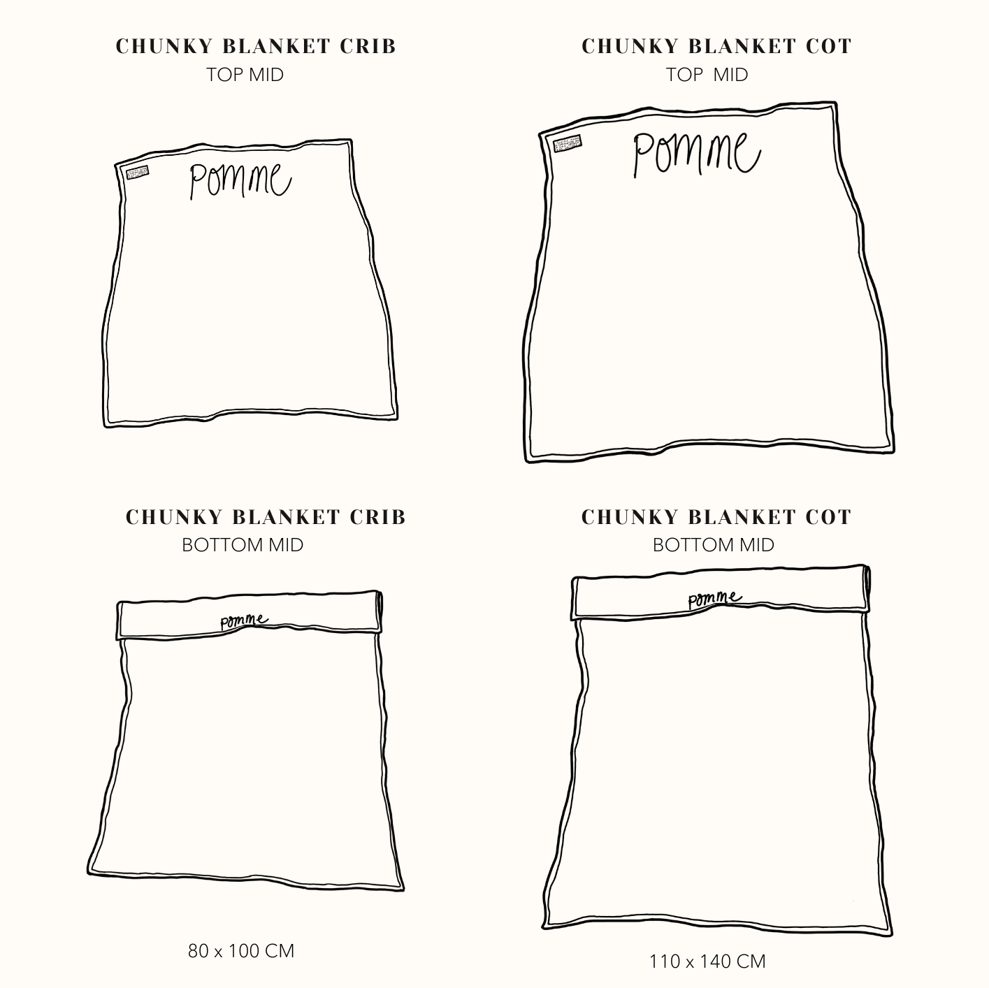 Muslin blanket better brownie