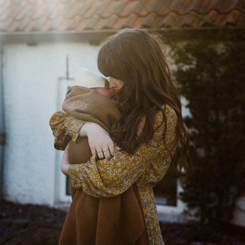 MUSLIN DEKEN WIEG | BETTER BROWNIE