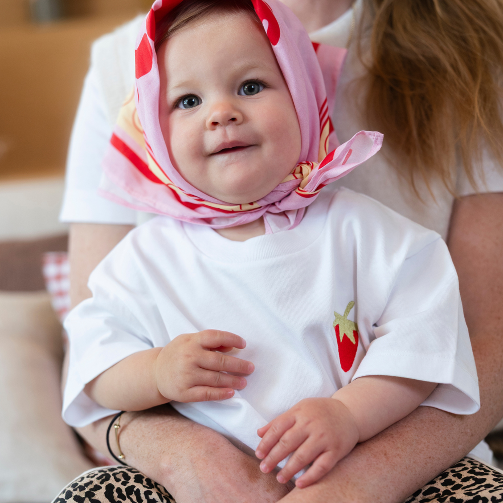 Oversized tiny t-shirt | Cosy white
