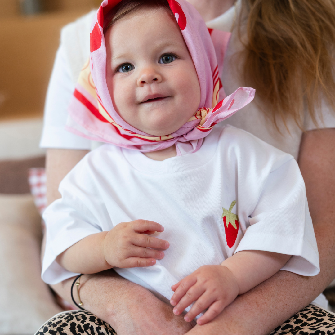 Oversized tiny t-shirt | Cosy white