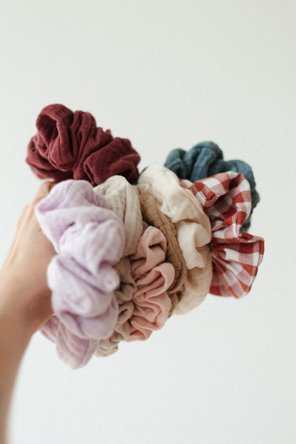 Oversized scrunchies 
