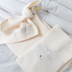 PACIFIER CLOTH  CUDDLE | COSY WHITE