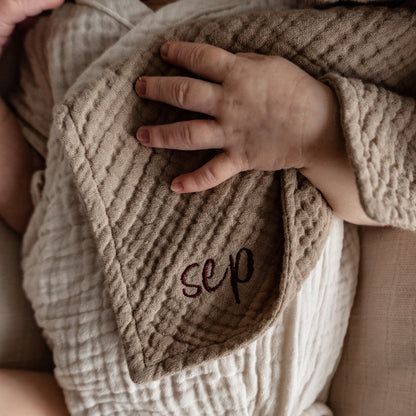 Speendoekje fine brown