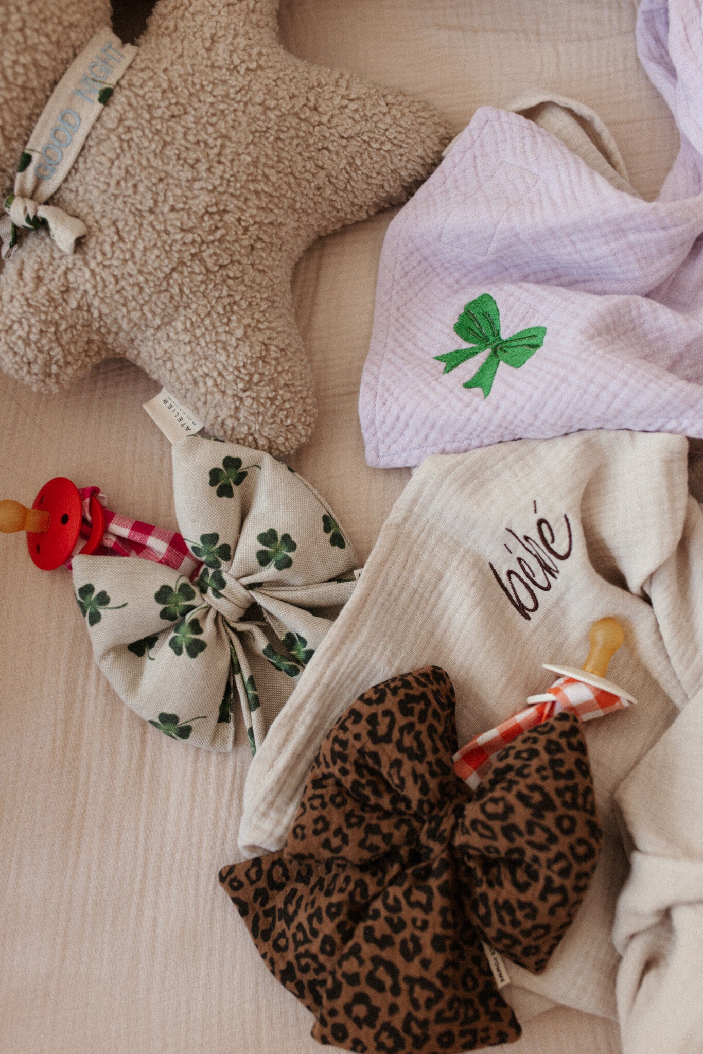 Speendoekje lucky lila 