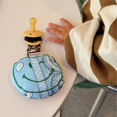 PACIFIER CLOTH  POMME | BANDANA DREAMY BLUE