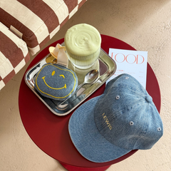 SPEENDOEKJE POMME | DENIM