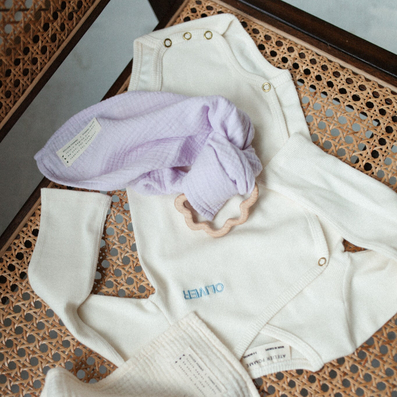 Petit towel lucky lila 