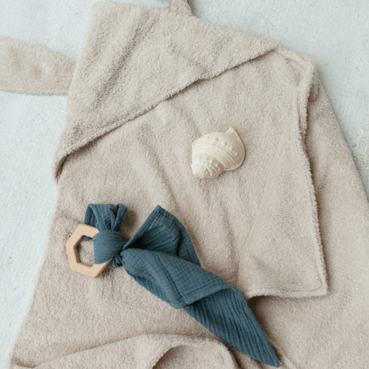 Petit towel misty blue 