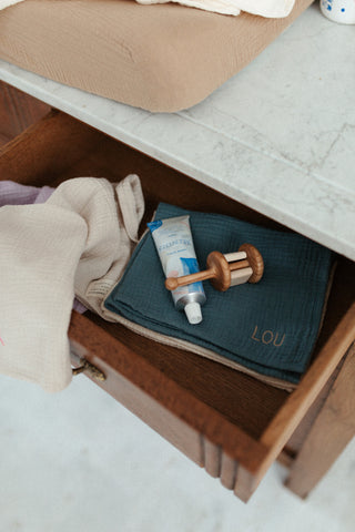 HYDROFIELE DOEK PETIT | MISTY BLUE 