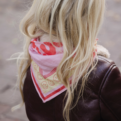POMME CLUB SMILIN' SCARF | BLOWY BUBBLEGUM