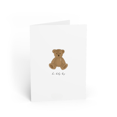 POST CARD | HI BABY BOY BEAR
