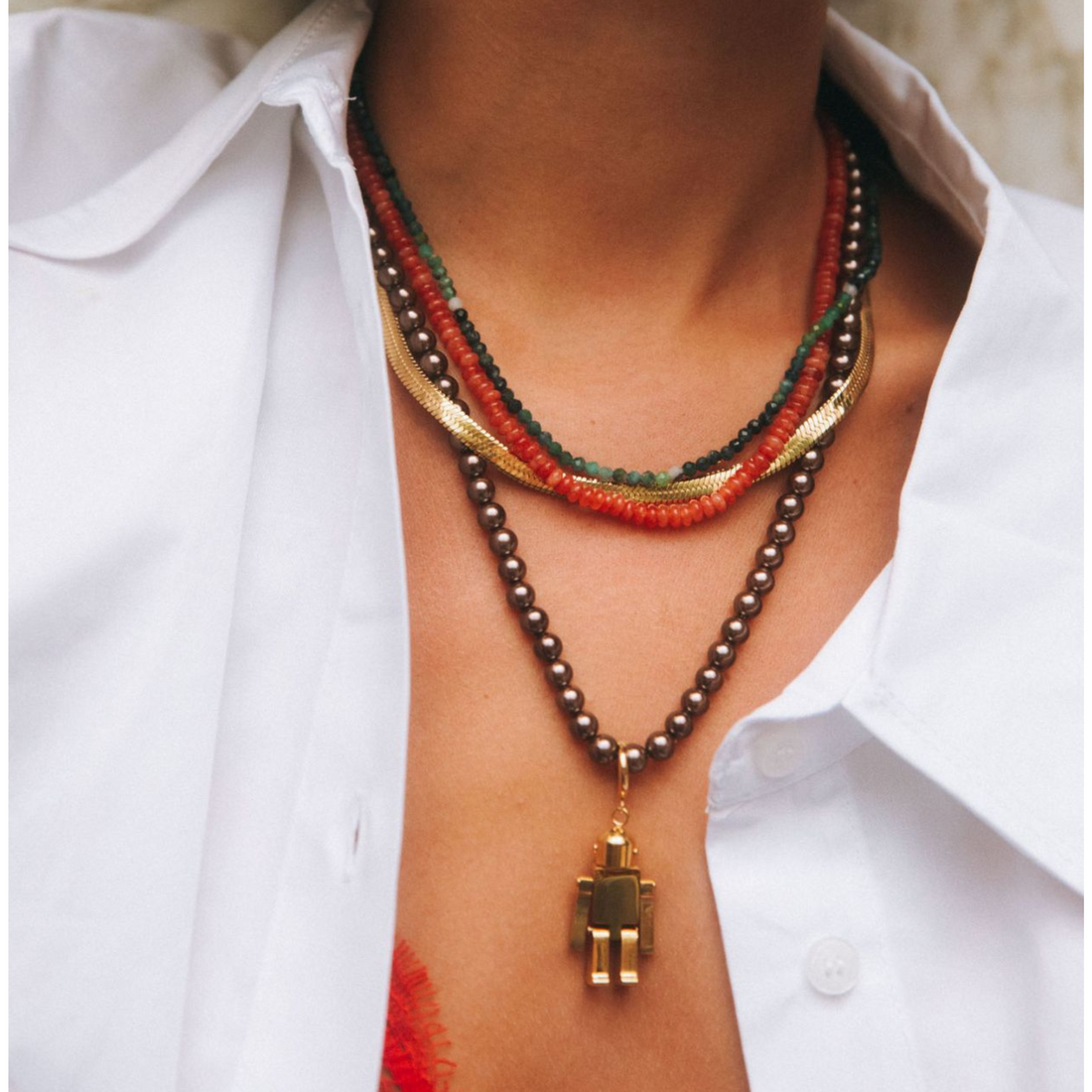 Robot voor ketting 
