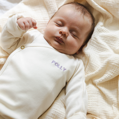 Romper wrap the baby cosy white 