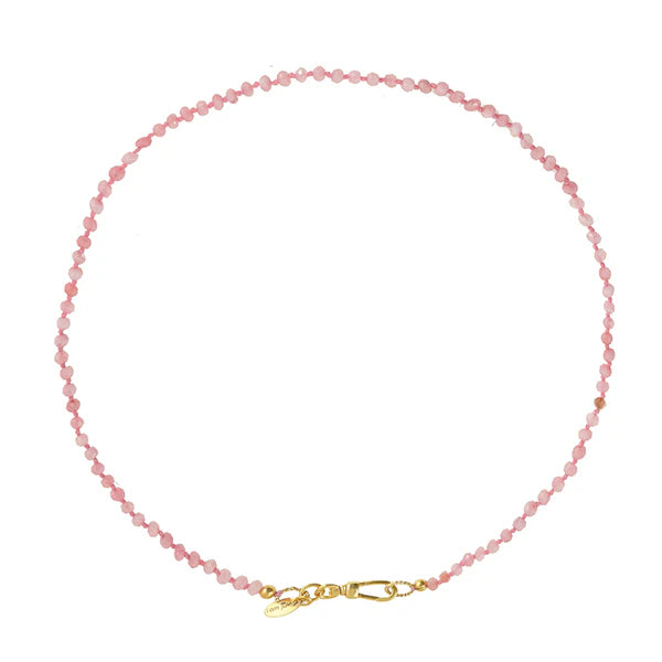 Jade Knotted Pink | Necklace