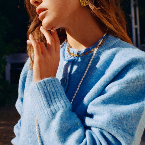 SMILEY GOLDEN NECKLACE