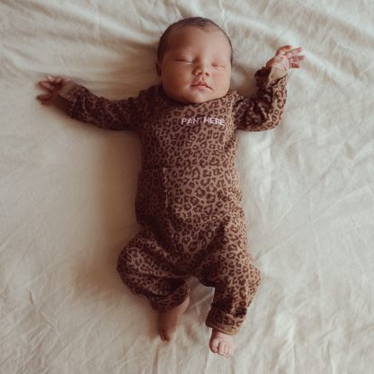 leopard print newborn baby