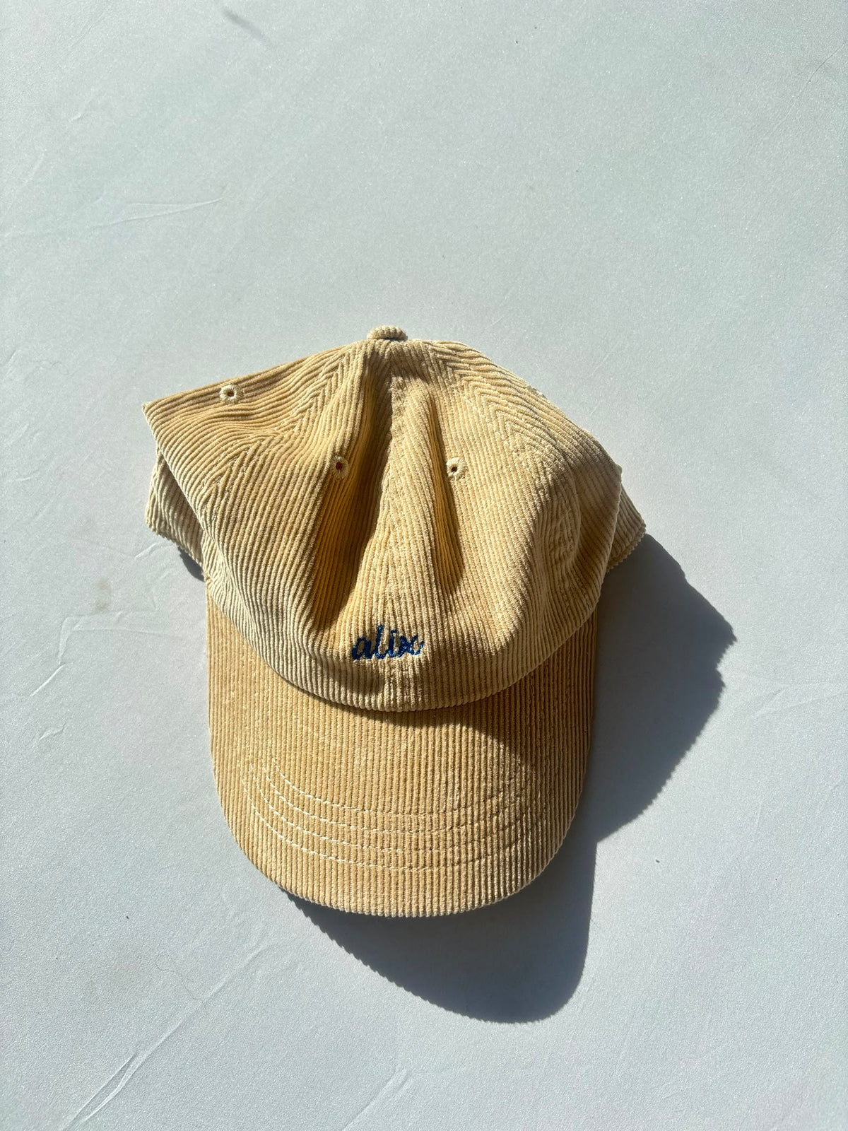 SAMPLE SALE | Kids Corduroy Cap Bonjour Beige Alix