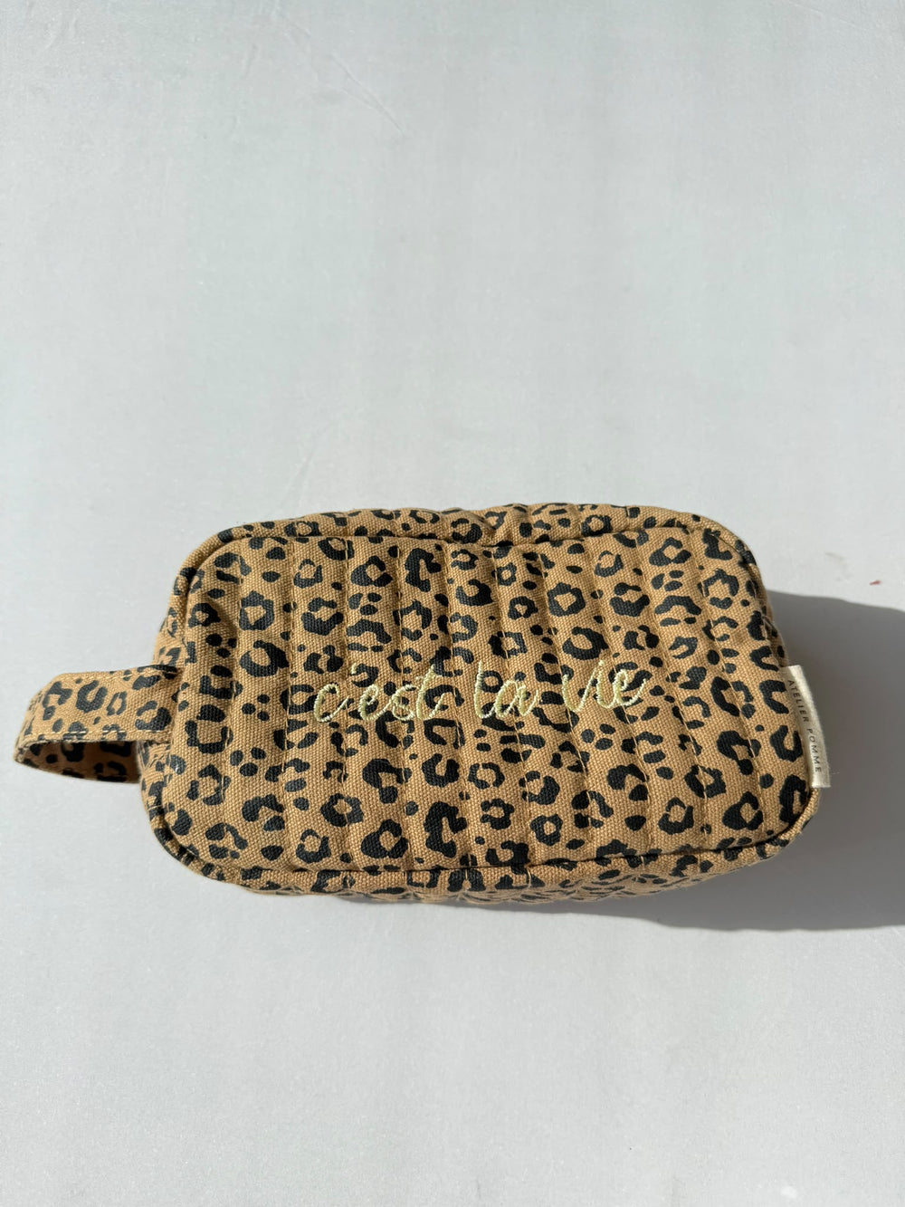 SAMPLE SALE | Leopard Pouch C'est la vie.
