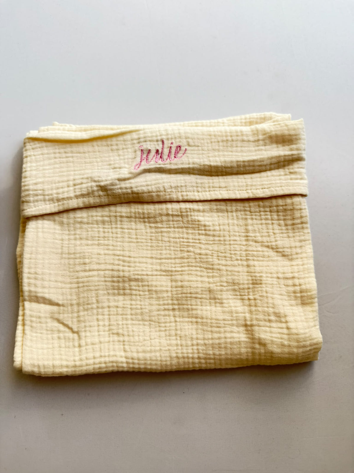 SAMPLE SALE |Flat Sheet Crib Cosy White Julie