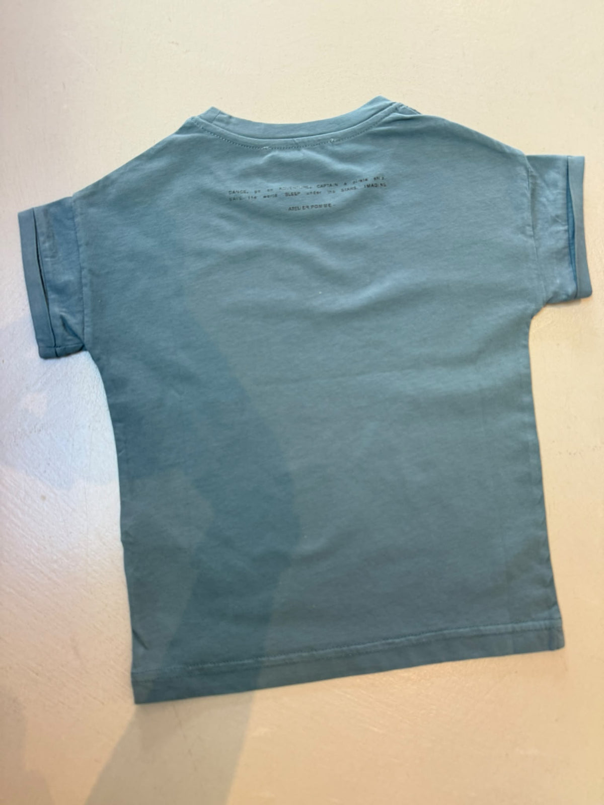 SAMPLE SALE |T-Shirt Misty Blue 1 Years