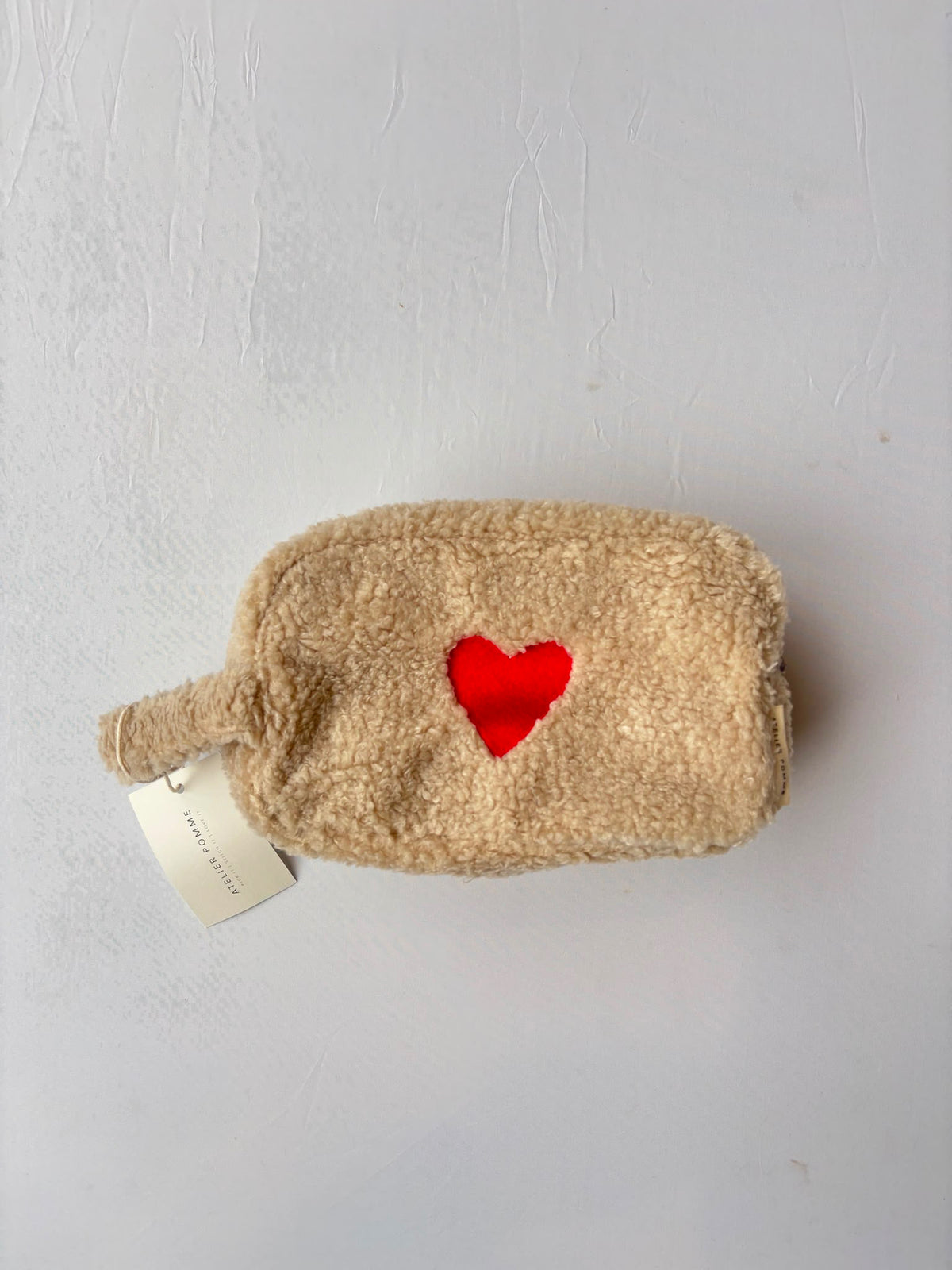 SAMPLE SALE |Teddy Pouch Heart
